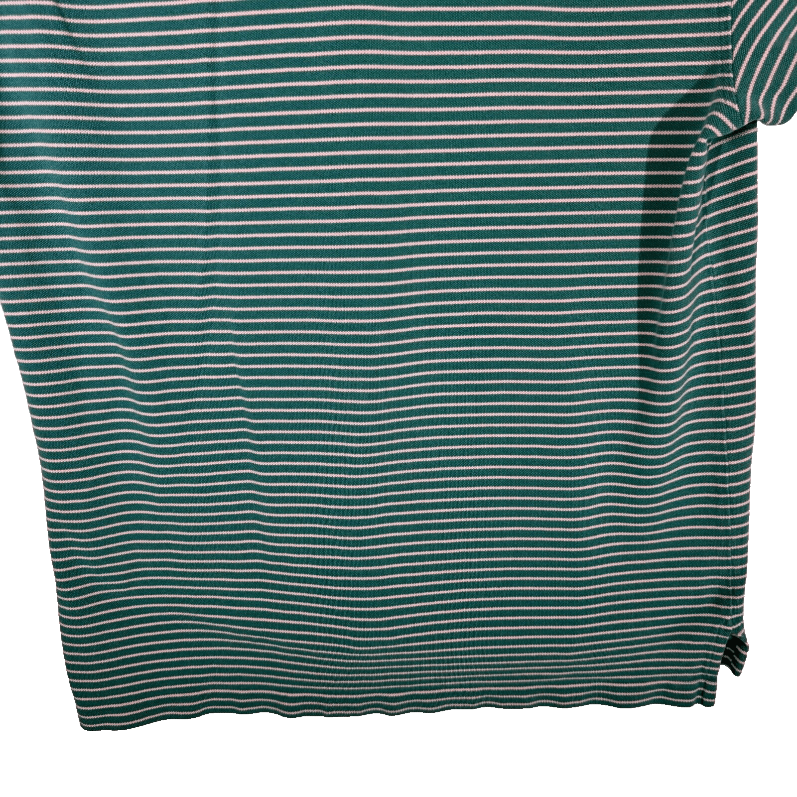 Brooks Brothers 1818 Men's Polo Shirt Large Blue Pink Striped Performance - Thumbnail 9