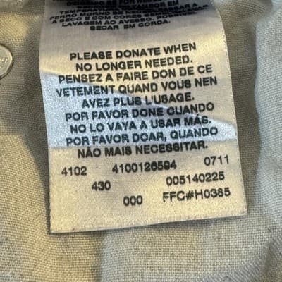 Levi's 514 Jeans Mens 33x32 Gray Denim Slim Straight 100 Cotton Zip Fly - Thumbnail 8