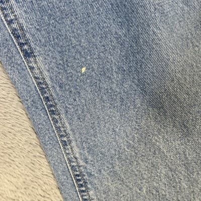 Carhartt Jeans Mens 34x28 Blue Denim Relaxed Fit 100 Cotton Workwear - Thumbnail 4