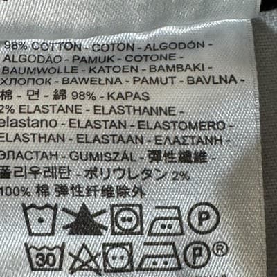 Levi's 511 Shorts Mens 36 Black Slim Fit Denim Cutoff Frayed Hem Stretch - Thumbnail 5