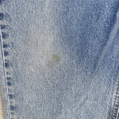 Carhartt Jeans Mens 34x28 Blue Denim Relaxed Fit 100 Cotton Workwear - Thumbnail 3