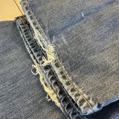 Polo Ralph Lauren Jeans Mens 42x32 Blue Denim Phoenix Straight Leg Dungarees - Thumbnail 12