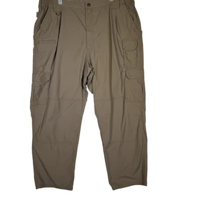 5.11 Tactical Pants Mens 42x30 Khaki Taclite Pro Ripstop Cargo Utility Outdoor - Image 1