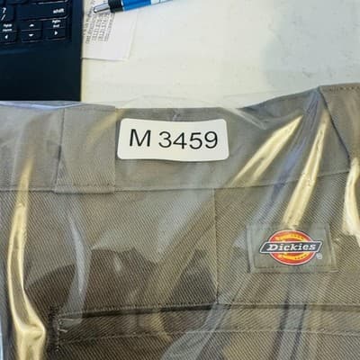 Dickies Pants Boys XL 40x30 Gray Chino Twill Polyester Cotton Zip Honduras - Thumbnail 13