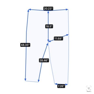 Dickies Pants Boys XL 40x30 Gray Chino Twill Polyester Cotton Zip Honduras - Thumbnail 11