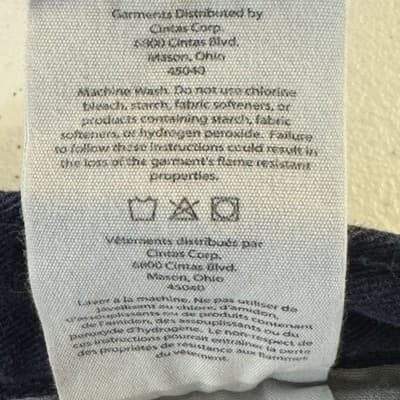 Carhartt FR Pants Mens 34x28 Navy Flame Resistant Reflective Tape CAT2 Work - Thumbnail 6