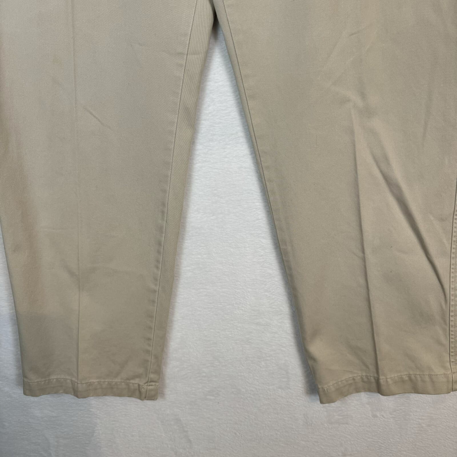 Tommy Hilfiger Chino Pants Women's 16/32 Mallet Cotton High-Rise Straight W406 - Thumbnail 3