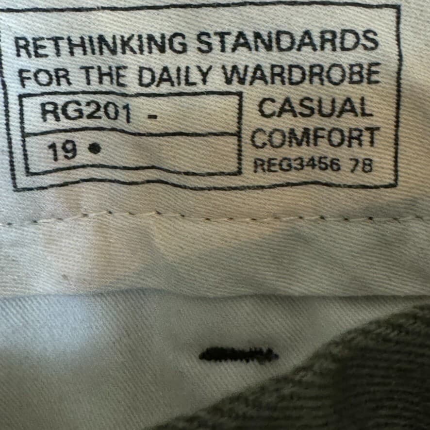 Zara Basic Pants Men’s 31 Gray Flat Front Business Casual Trousers W 353 - Thumbnail 7