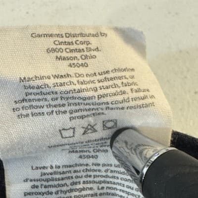 Carhartt FR Cargo Pants Mens 38x30 Blue Westex DH CAT2 Arc Flash Workwear - Thumbnail 6