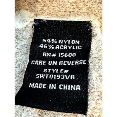 Violets & Roses Women’s XL Tan Brown Cardigan Sweater Soft Knit Open Front W 50 - Thumbnail 5