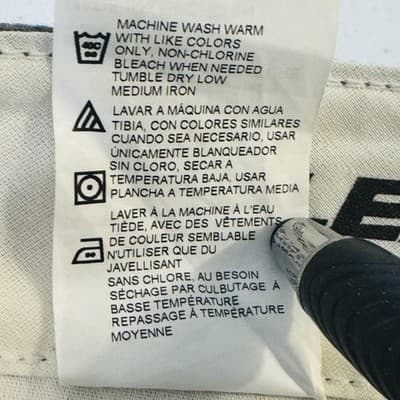 Dickies Pants Boys XL 40x30 Gray Chino Twill Polyester Cotton Zip Honduras - Thumbnail 9