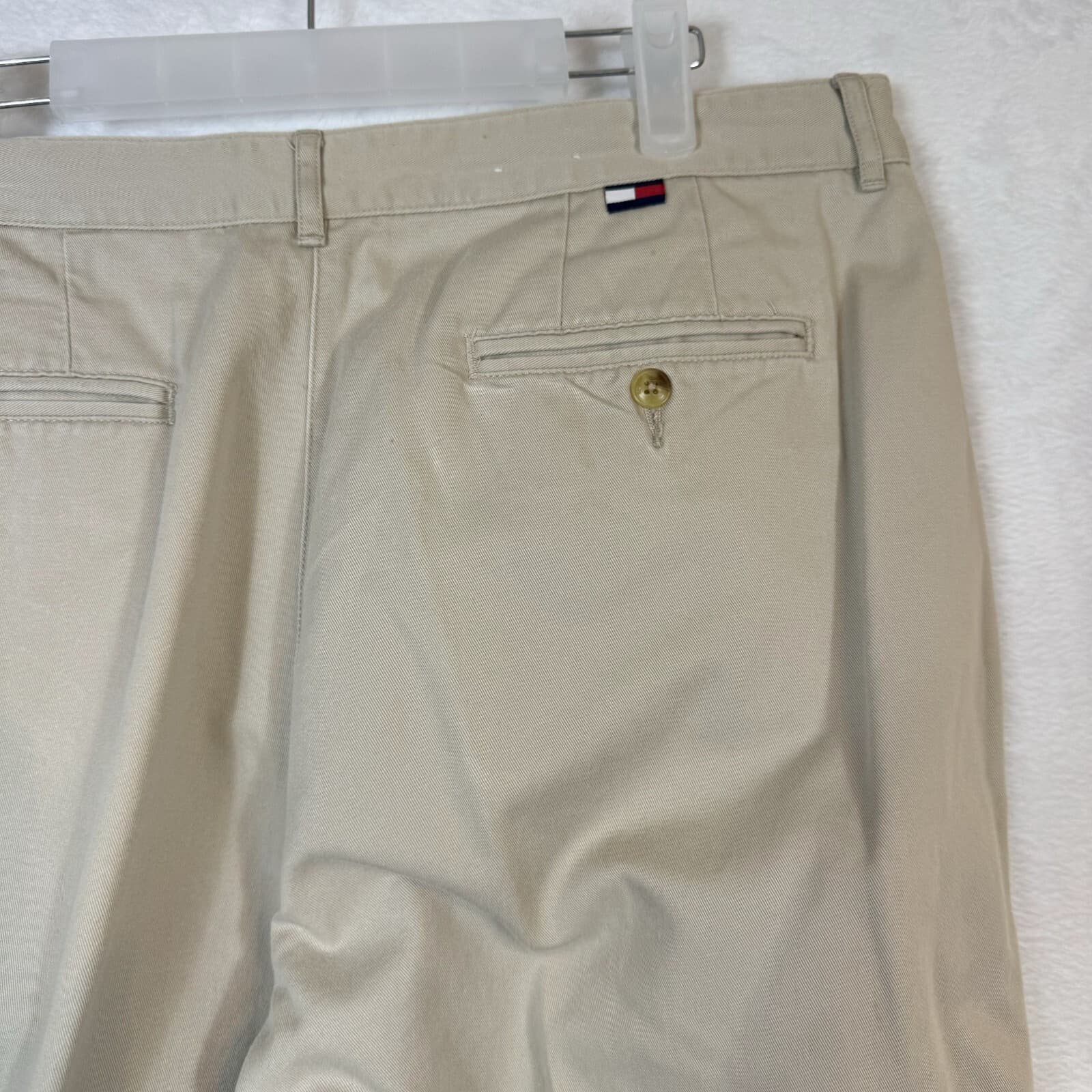 Tommy Hilfiger Chino Pants Women's 16/32 Mallet Cotton High-Rise Straight W406 - Thumbnail 10