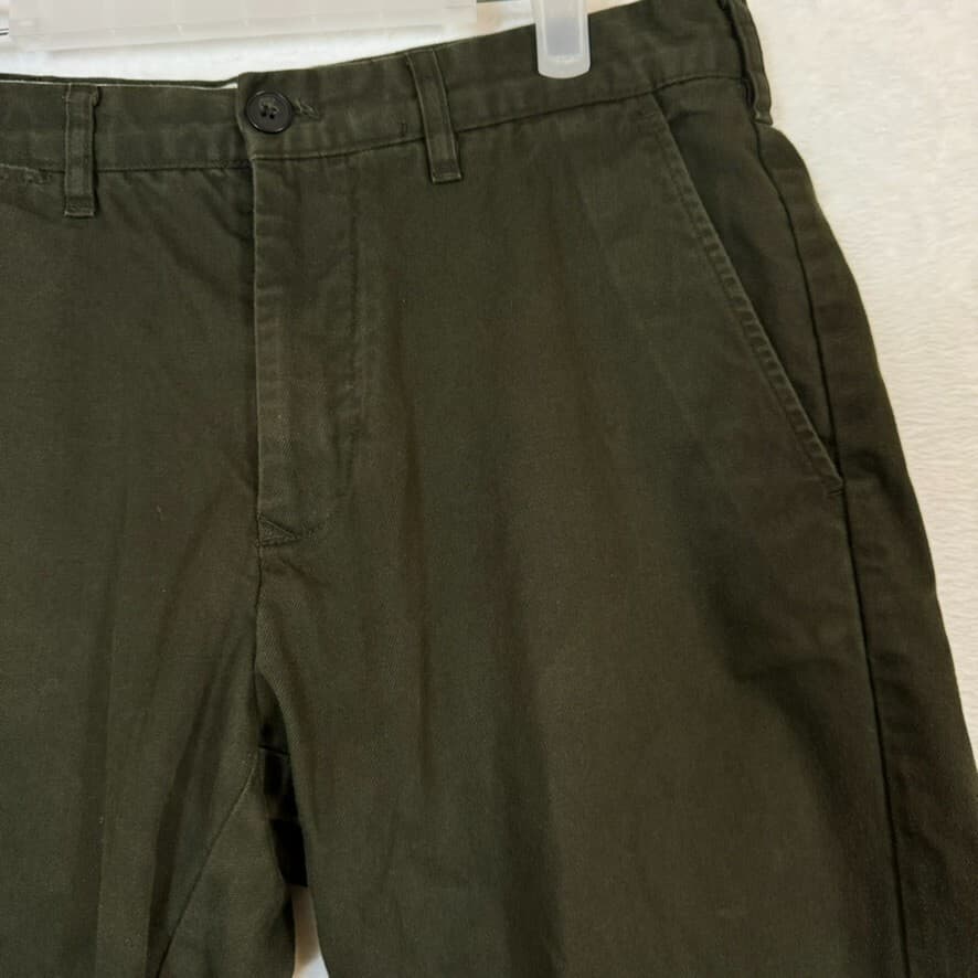 Zara Basic Pants Men’s 31 Gray Flat Front Business Casual Trousers W 353 - Thumbnail 5