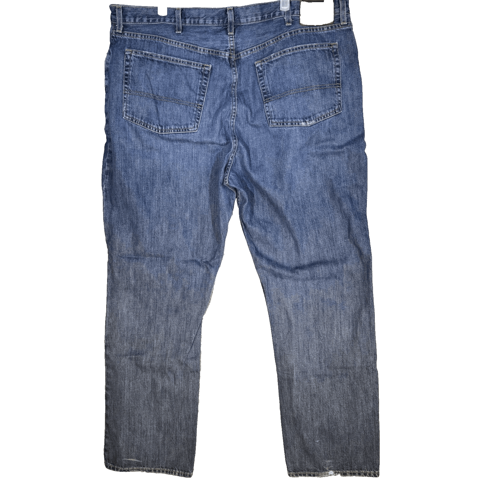 Polo Ralph Lauren Jeans Mens 42x32 Blue Denim Phoenix Straight Leg Dungarees - Thumbnail 2
