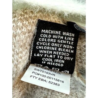 Violets & Roses Women’s XL Tan Brown Cardigan Sweater Soft Knit Open Front W 50 - Thumbnail 4