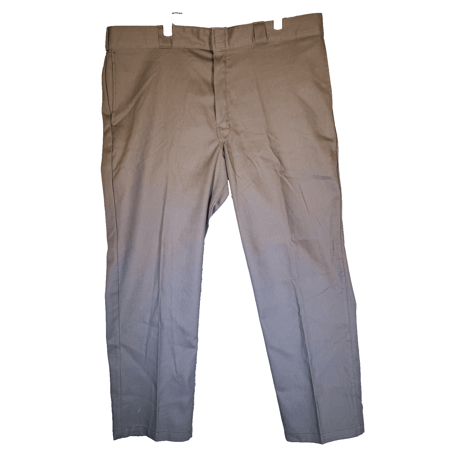 Dickies Pants Boys XL 40x30 Gray Chino Twill Polyester Cotton Zip Honduras - Thumbnail 5
