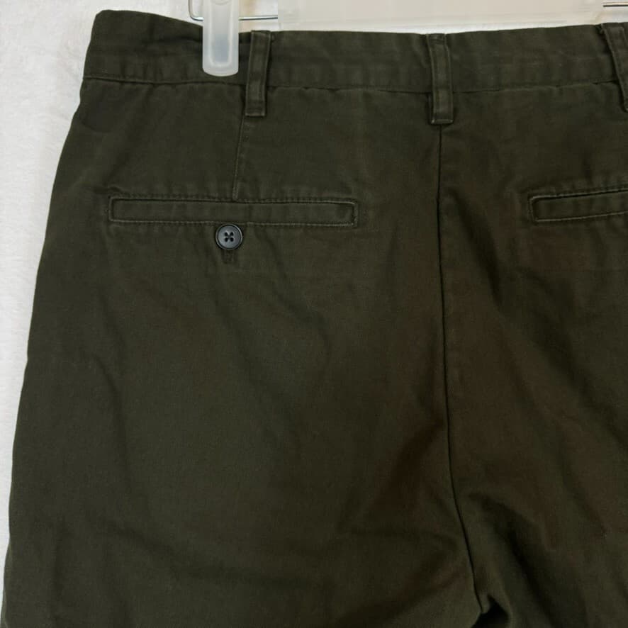 Zara Basic Pants Men’s 31 Gray Flat Front Business Casual Trousers W 353 - Thumbnail 11