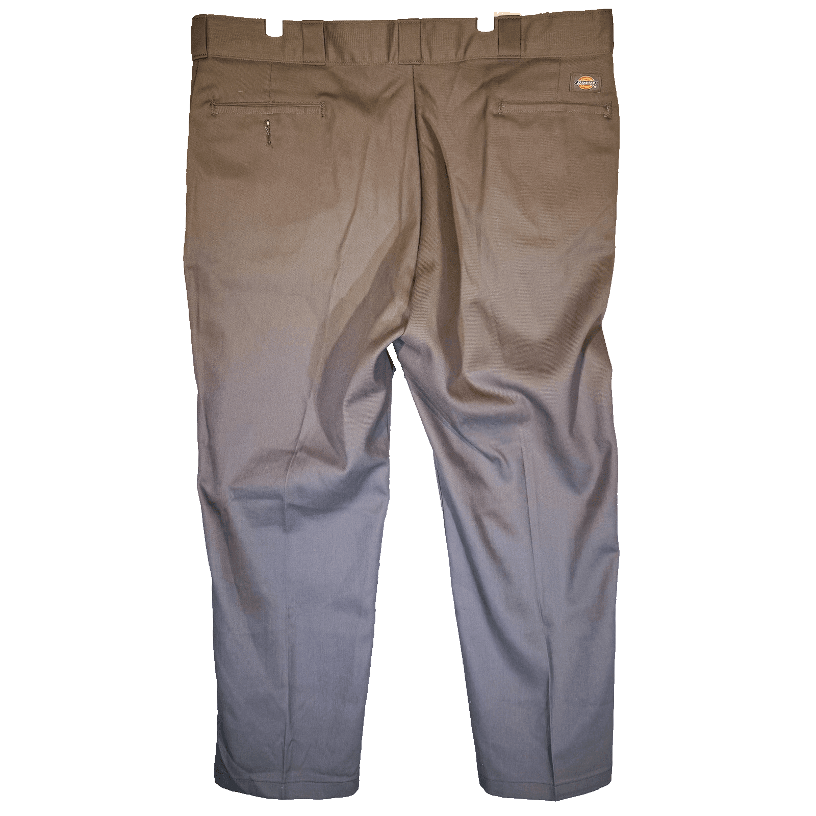 Dickies Pants Boys XL 40x30 Gray Chino Twill Polyester Cotton Zip Honduras - Thumbnail 6