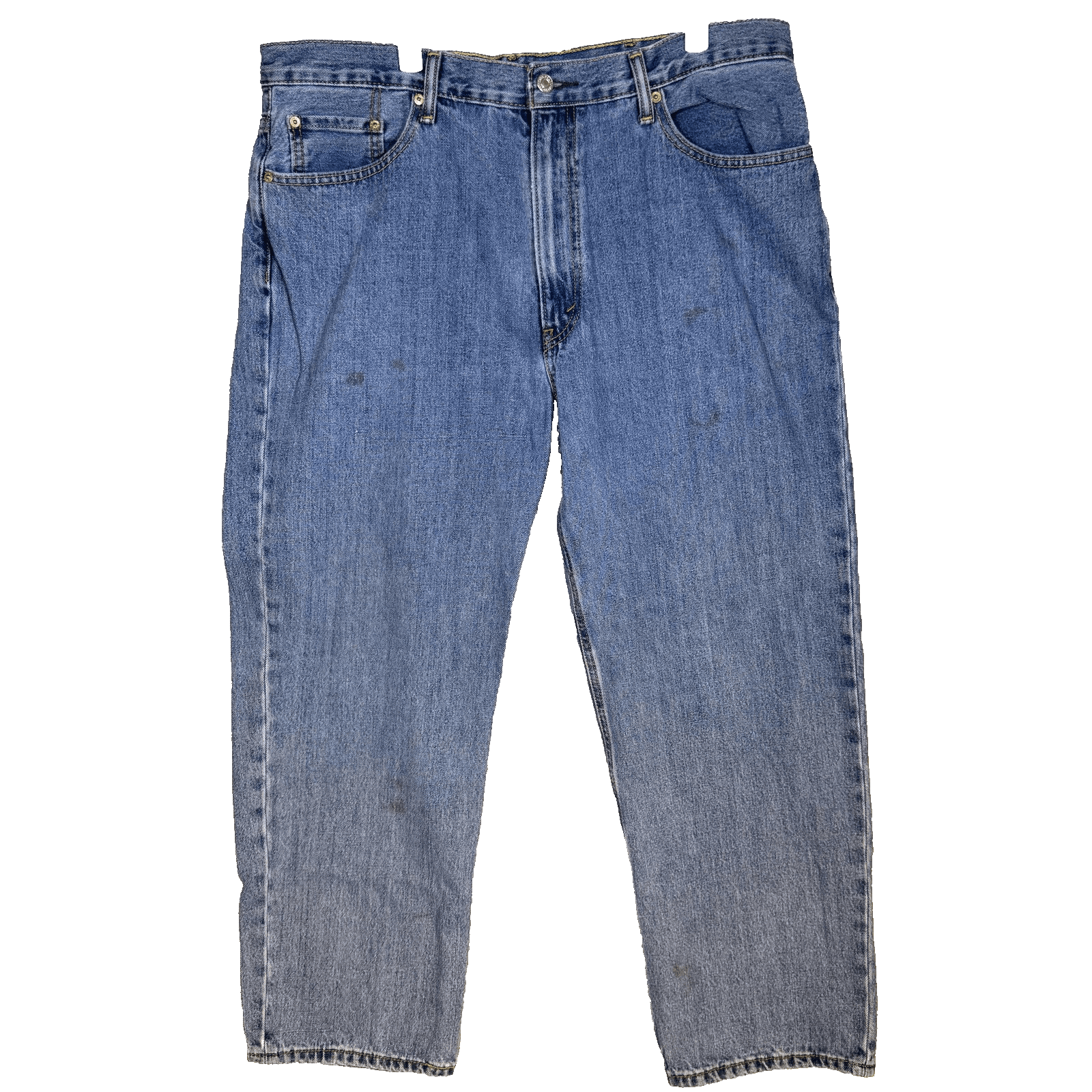 Levi's 550 Jeans Mens 40x30 Blue Relaxed Fit Tapered Leg Denim Red Tab - Image 1