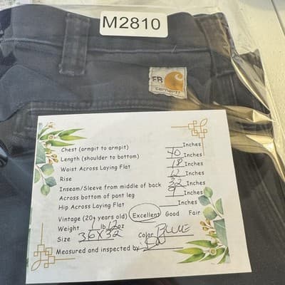 Carhartt FR Work Pants Mens 36x32 CAT2 Arc Flash NFPA70E (36x32) - Thumbnail 8