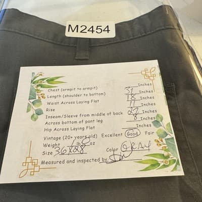 Carhartt Pants Mens 36x28 Gray Relaxed Fit Ripstop Workwear Utility Heavy Duty - Thumbnail 11