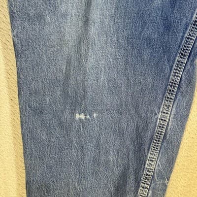 Carhartt FR Work Jeans Mens 44x28 CAT2 Arc Flash Denim Workwear (44x28) - Thumbnail 4