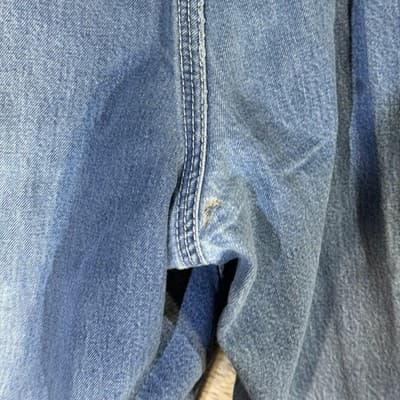 Carhartt FR Work Jeans Mens 44x28 CAT2 Arc Flash Denim Workwear (44x28) - Thumbnail 7