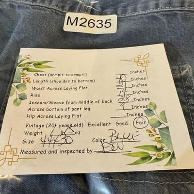 Carhartt FR Work Jeans Mens 44x28 CAT2 Arc Flash Denim Workwear (44x28) - Thumbnail 13