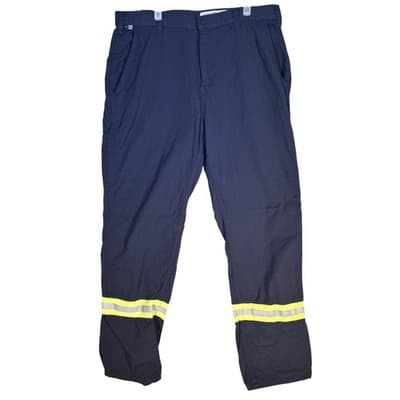Carhartt FR Work Pants Mens 36x34 Measured 36x33 Navy CAT2 Arc Flash Reflective - Image 1