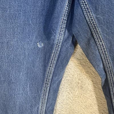 Carhartt FR Work Jeans Mens 44x28 CAT2 Arc Flash Denim Workwear (44x28) - Thumbnail 3