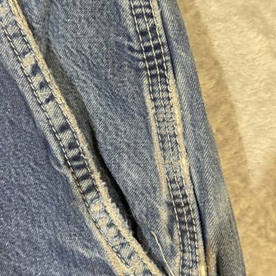 Carhartt FR Work Jeans Mens 44x28 CAT2 Arc Flash Denim Workwear (44x28) - Thumbnail 6