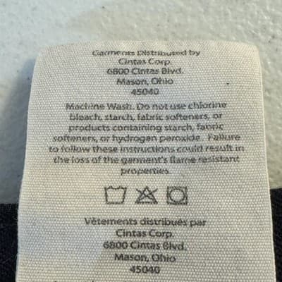 Carhartt FR Work Pants Mens 36x34 Measured 36x33 Navy CAT2 Arc Flash Reflective - Thumbnail 6