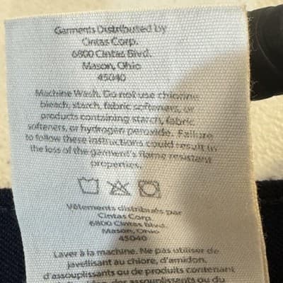 Carhartt FR Work Pants Mens 38x32 CAT2 Arc Flash NFPA70E Navy (38x32) - Thumbnail 8