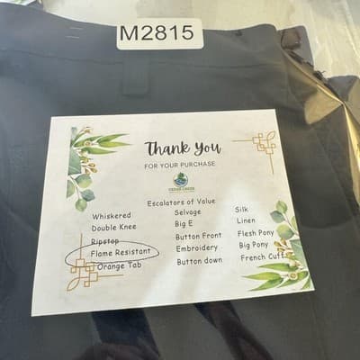 Carhartt FR Work Pants Mens 36x30 CAT2 Arc Flash NFPA70E Blue (36x30) - Thumbnail 8