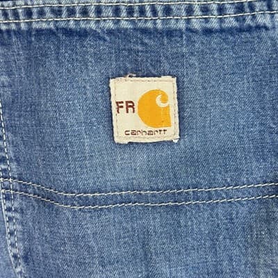 Carhartt FR Work Jeans Mens 44x28 CAT2 Arc Flash Denim Workwear (44x28) - Thumbnail 5