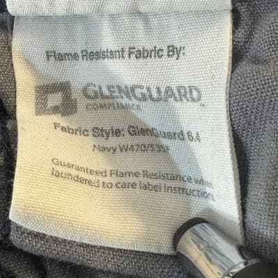 Carhartt FR Work Pants Mens 36x34 Measured 36x33 Navy CAT2 Arc Flash Reflective - Thumbnail 7