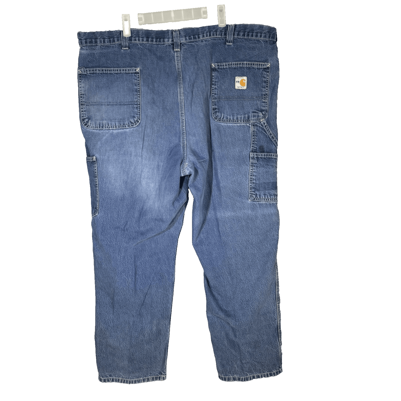 Carhartt FR Work Jeans Mens 44x28 CAT2 Arc Flash Denim Workwear (44x28) - Thumbnail 2