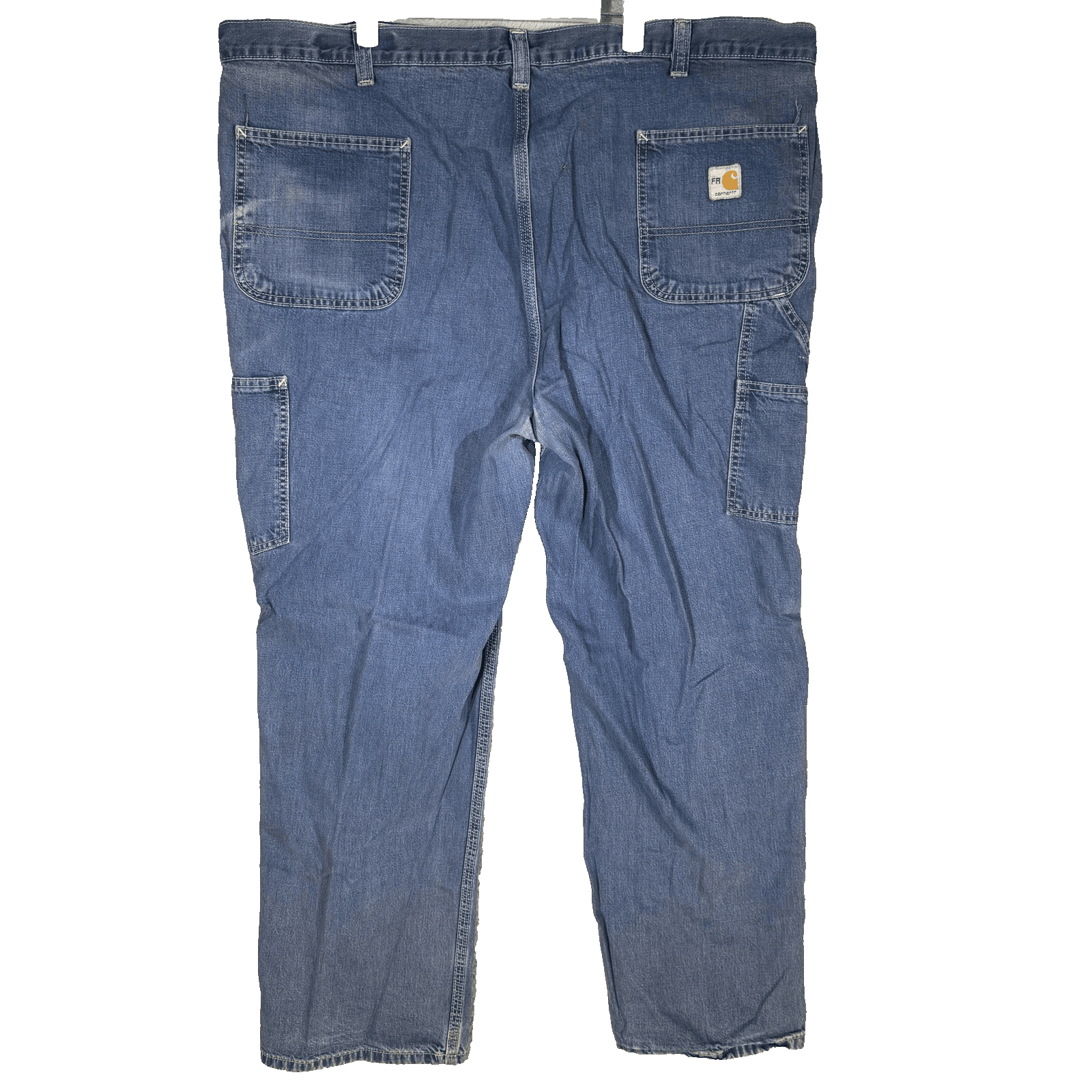 Carhartt FR Work Jeans Mens 46x32 CAT2 Arc Flash Denim Workwear (46x32) - Thumbnail 2
