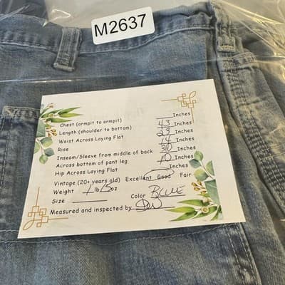 Carhartt FR Work Jeans Mens 46x32 CAT2 Arc Flash Denim Workwear (46x32) - Thumbnail 10