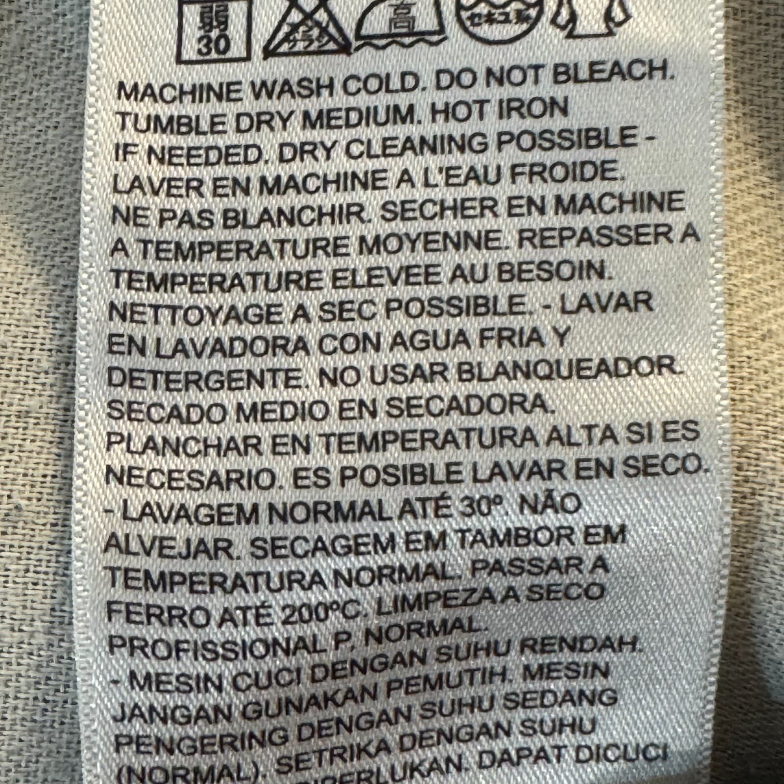 Levis 505 Jeans Mens 36x29 Black Denim Regular Fit Mid Rise Straight Leg - Thumbnail 14