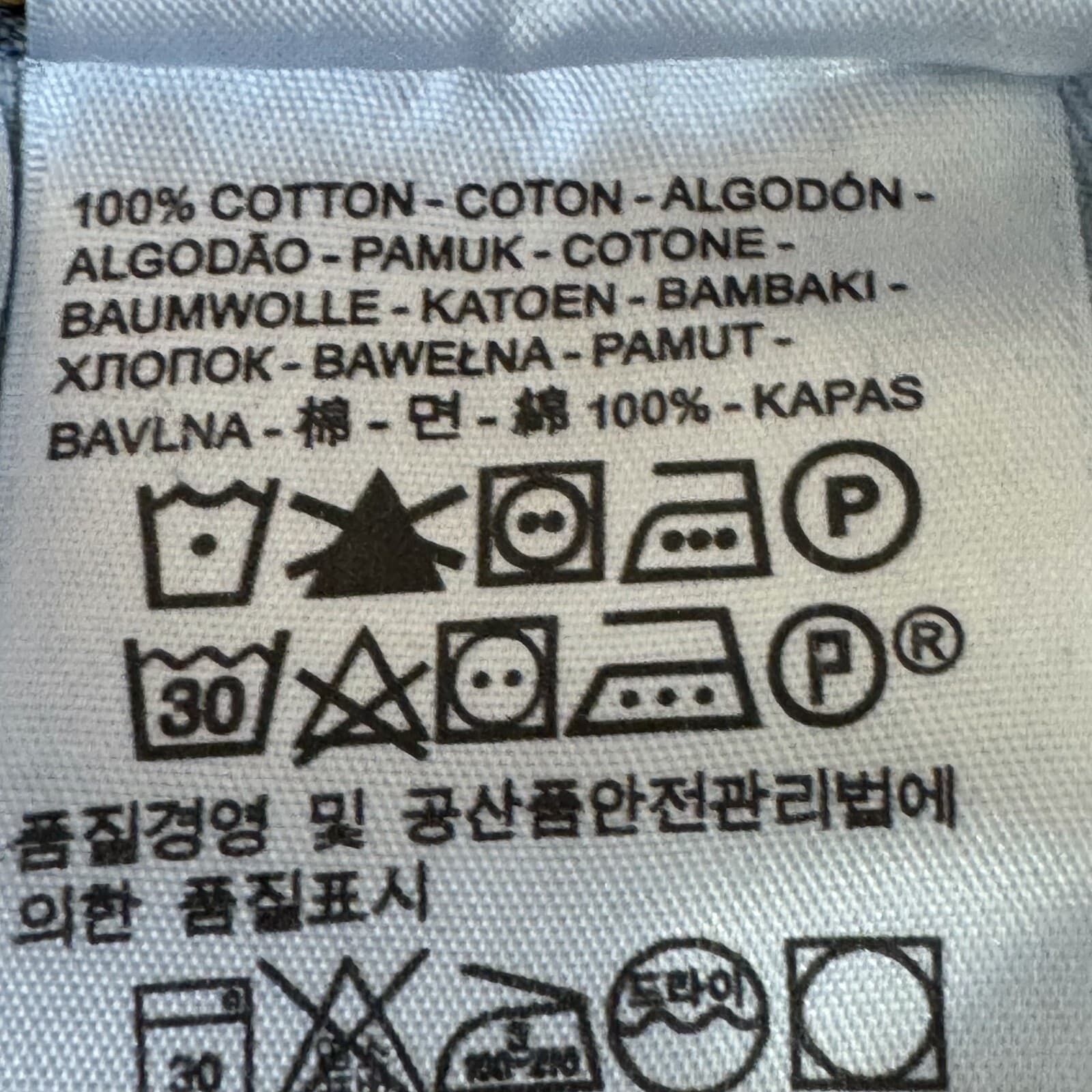 Levis 505 Jeans Mens 36x30 Regular Fit Mid Rise Blue Denim Straight Leg - Thumbnail 6