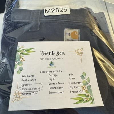 Carhartt FR Work Pants Mens 36x36 CAT2 Arc Flash NFPA70E Blue (36x36) - Thumbnail 9