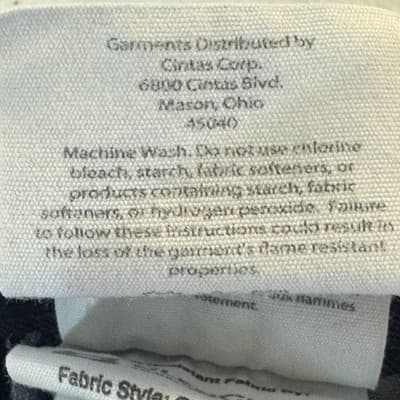 Carhartt FR Work Pants Mens 36x30 CAT2 Arc Flash NFPA70E Blue (36x30) - Thumbnail 6