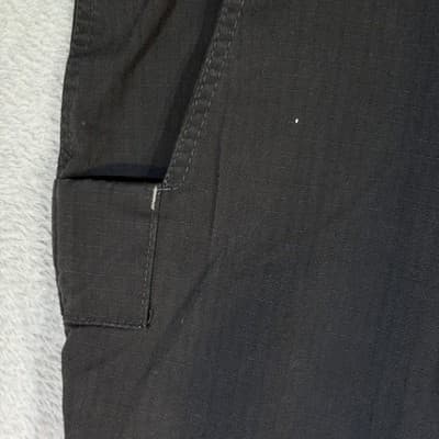 Carhartt Ripstop Pants Mens 36x28 Gray Relaxed Fit Utility Workwear Good - Thumbnail 6