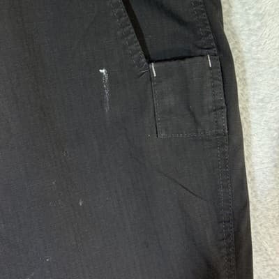 Carhartt Ripstop Pants Mens 36x28 Gray Relaxed Fit Utility Workwear Good - Thumbnail 4