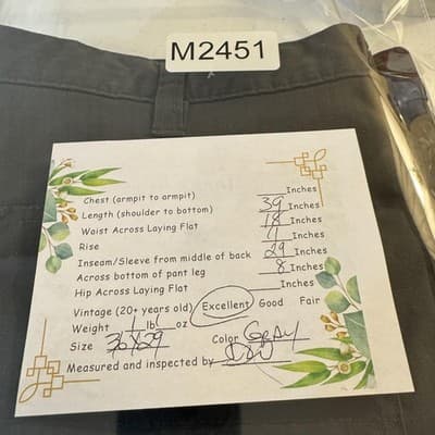 Carhartt Pants Mens 36x29 Gray Ripstop Relaxed Fit Utility Workwear Durable - Thumbnail 10