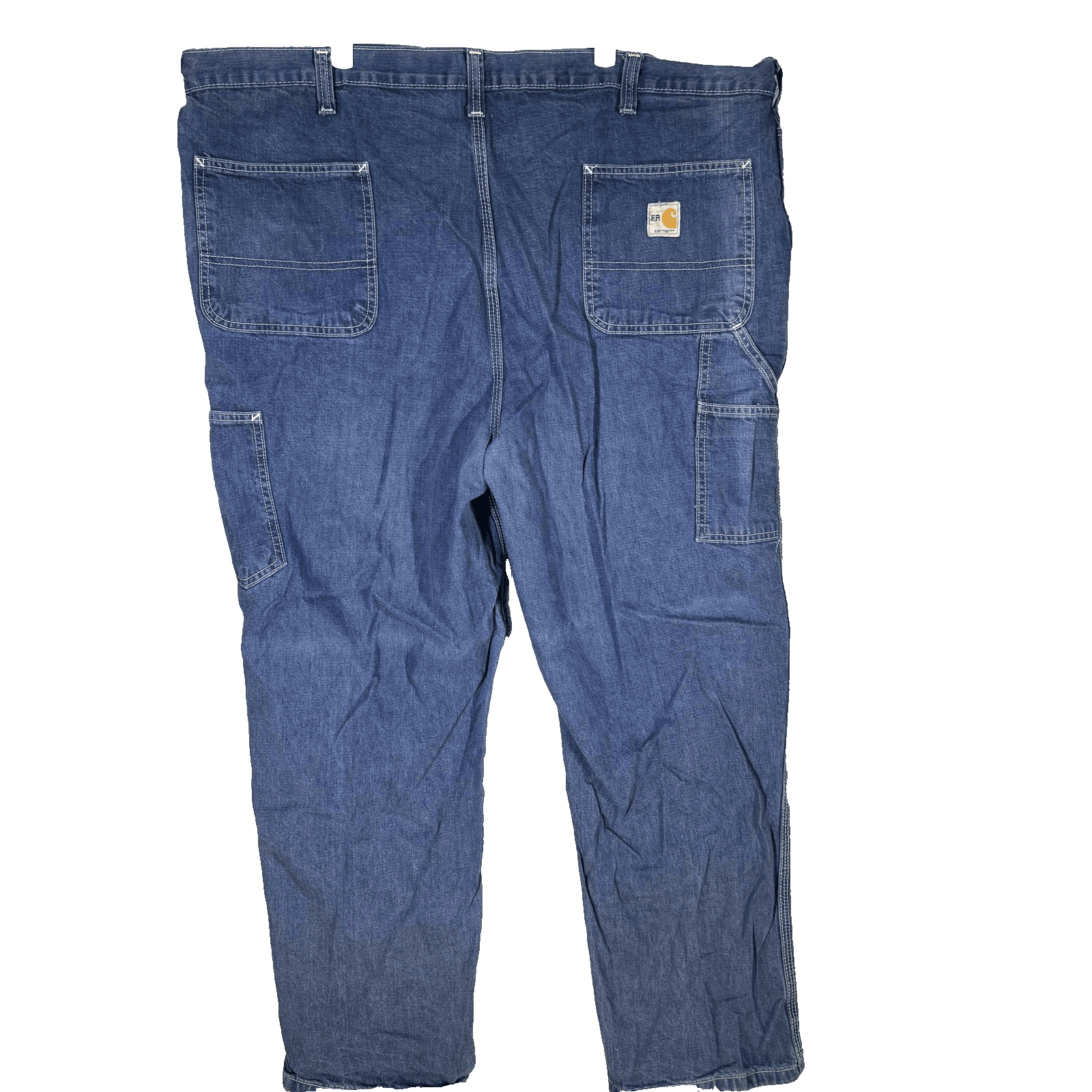 Carhartt FR Work Jeans Mens 46x32 CAT2 Arc Flash Denim Workwear (46x32) - Thumbnail 2