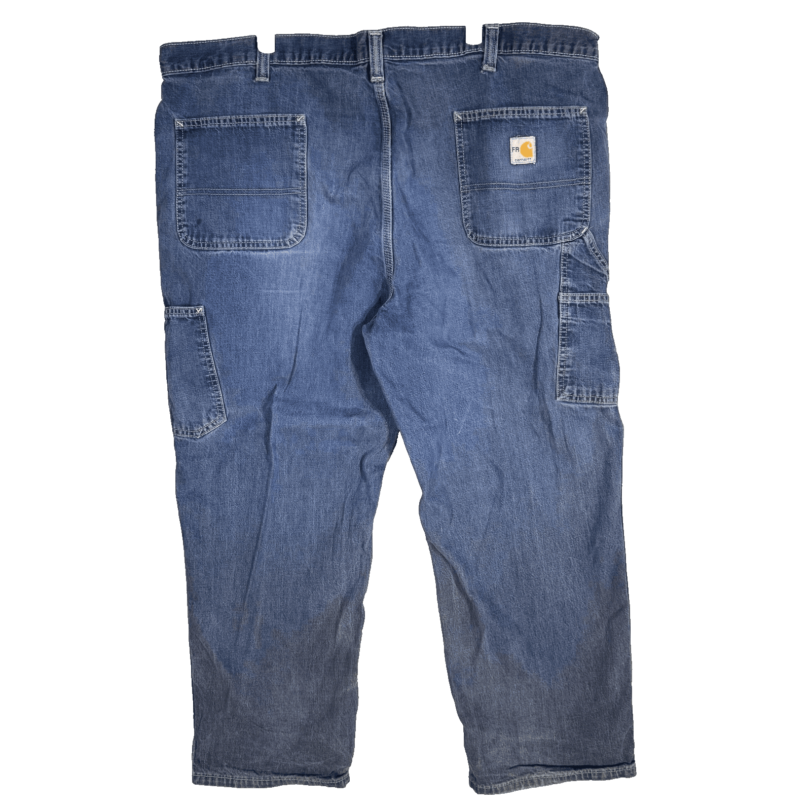 Carhartt FR Work Jeans Mens 44x28 CAT2 Arc Flash Denim Workwear (44x28) - Thumbnail 2