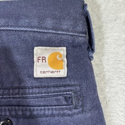 Carhartt FR Work Pants Mens 36x36 CAT2 Arc Flash NFPA70E Blue (36x36) - Thumbnail 4