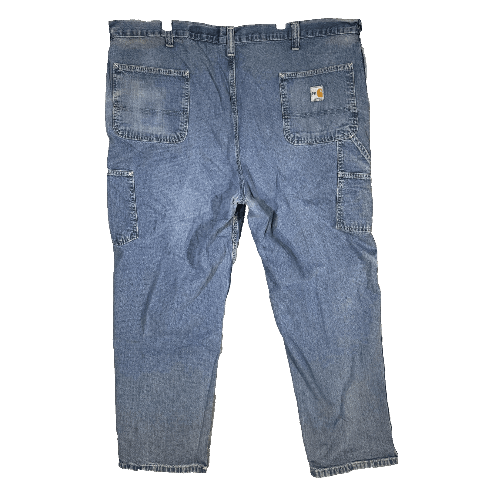 Carhartt FR Work Jeans Mens 46x32 CAT2 Arc Flash Denim Workwear (46x32) - Thumbnail 2